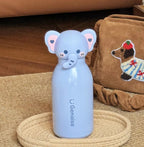 Kids Stainless Steel Insulated 450ml Water Bottle - Elephant Lid