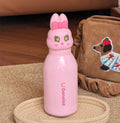 Kids Stainless Steel Insulated 450ml Water Bottle - Bunny Lid