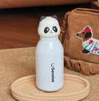 Kids Stainless Steel Insulated 450ml Water Bottle - Panda Lid