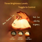 Adorable Rabbit Silicon Night Lamp - Multi Color Modes