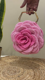 Rosalia - The Handmade Crochet Purse | Pink