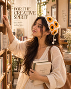 Sunflower Crochet Bandana